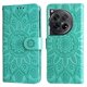 thumbnail image 4 of Funda tipo cartera GANGXUN para OnePlus 12 , diseño girasol, cuero PU, soporte, cierre magnético, tarjetero, 4 of 5