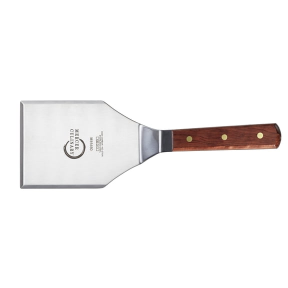 Mercer Culinary Praxis 5" x 4" Heavy Duty Turner (Rosewood)