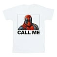 thumbnail image 1 of Deadpool  Adult Call Me Cotton T-Shirt, 1 of 2