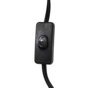 Home Decorative Mainstays LED Architect Desk Lamp, Black Metal, Powder Coating Finish, for All Ages