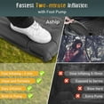 thumbnail image 4 of Aship Camping Pads for Sleeping, 4.7" Ultra-Thick Camping Mat with Pillow Built-in Foot Pump Inflatable Sleeping Pads for Camping Backpacking Hiking Traveling Tent - Gray, 4 of 9