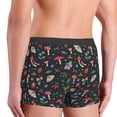 thumbnail image 3 of Uemuo Forest Flora and Insects Pattern Men's Boxer Briefs,Trunk Anti-Chafing,Comfortable, Durable, and Stylish Underwear-X-Large, 3 of 9