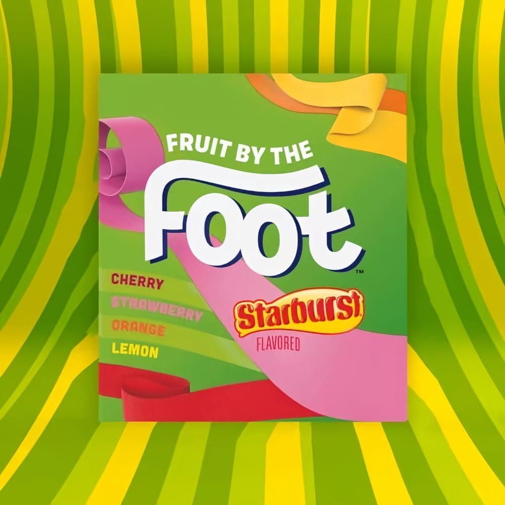 Fruit by the Foot Snacks Starburst Fruit Flavored (Pack of 2)