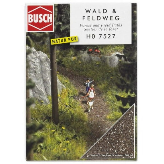 busch 7527 forest/field path gravel ho scenery scale model scenery