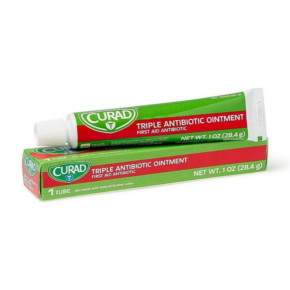 Curad Triple Antibiotic Ointments 1 oz. 12/Pack (CUR001231)