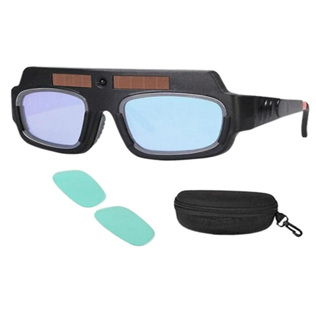 Gafas de soldadura con oscurecimiento automático shamjiam Pantalla 9-13 escudo de soldadores de soldadura