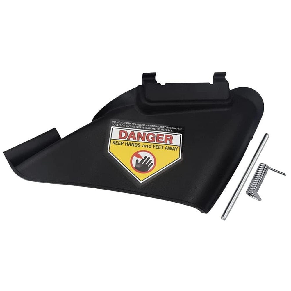 Wuweikeji Side Discharge Chute 731-07131for Troy-Bilt Lawn Mowers TB110 TB130 TB230 TB260 TB350 ,Replacement Part with Pin & Spring Included , Compatible with MTD Craftsman Yard Machines
