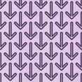 thumbnail image 1 of Ahgly Company Indoor Square Patterned French Lilac Purple Area Rugs, 7' Square, 1 of 6