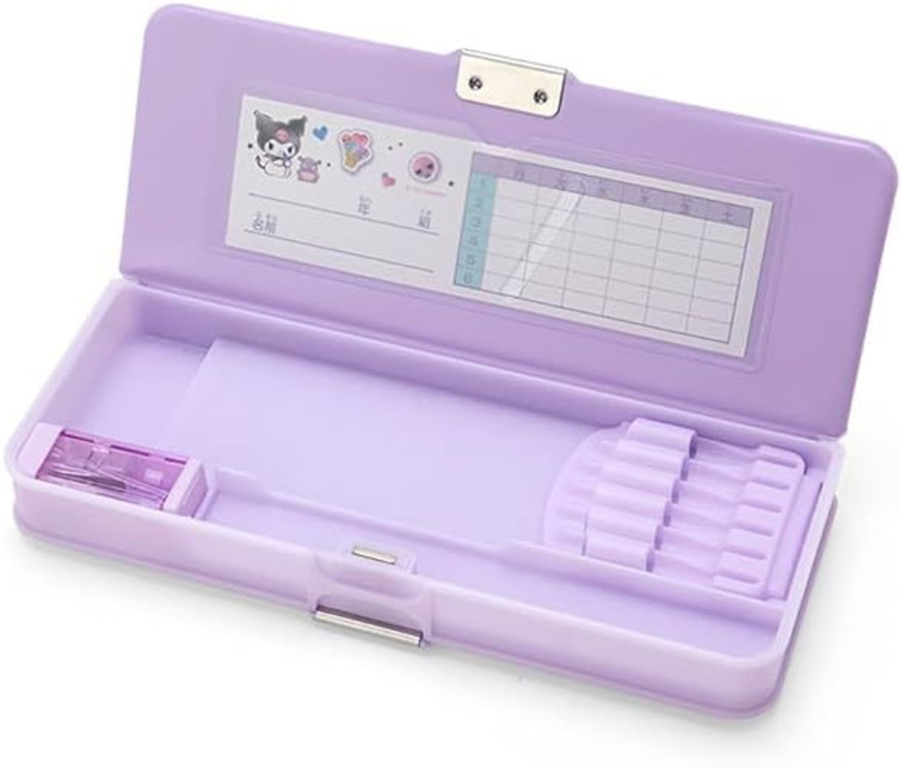 Sanrio Double-sided Open Pencil Case Kuromi