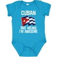 thumbnail image 3 of Inktastic Cuban Pride Cuba Flag Boys or Girls Baby Bodysuit, 3 of 5