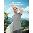 thumbnail image 5 of TRYSIL Men's Short Sleeve UPF 50+ T-Shirt Quick Dry Rash Guard Athletic Running Swim Top Tee Performance Water Shirts, 5 of 8