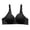 Black bras for women, variant on Nfurl Wireless Bras for Women Adjustable Strap Push up Full Coverage Bralettes Molded Cup Comfortable Everyday Bras Gray,40