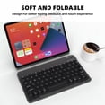 thumbnail image 3 of Wireless Keyboard, Ultra Slim Portable  Keyboard with Silicone Protective Cover, Rechargeable Mechanical Gaming Keyboard for PC, Laptop, Tablet, Computer, Phone, 3 of 7