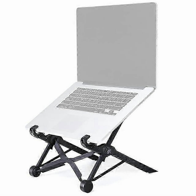 Nexstand K2 Laptop Height Extender Holder Stand Folding Portable Computer Heat Dissipation Bracket, Size: 35.4x4x4cm(Black)