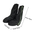 thumbnail image 2 of unbranded Cubre Zapatos Negro De Oxford Impermeable Con Ajustable Para Uso En Días Lluviosos, 2 of 8