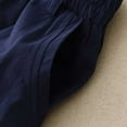 thumbnail image 7 of Ashirexll Long Flowy Skirts for Women, Casual Loose High Waisted Mid Length Pleated Split Button Pocket Skirt Blue A M, 7 of 7