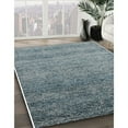 thumbnail image 3 of Ahgly Company Machine Washable Indoor Rectangle Industrial Modern Marble Blue Area Rugs, 5' x 7', 3 of 7