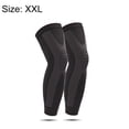 thumbnail image 2 of Rodilleras extra largas para piernas y pantorrillas, para baloncesto, fútbol, dolor de rodilla y ejercicio, 2 of 5