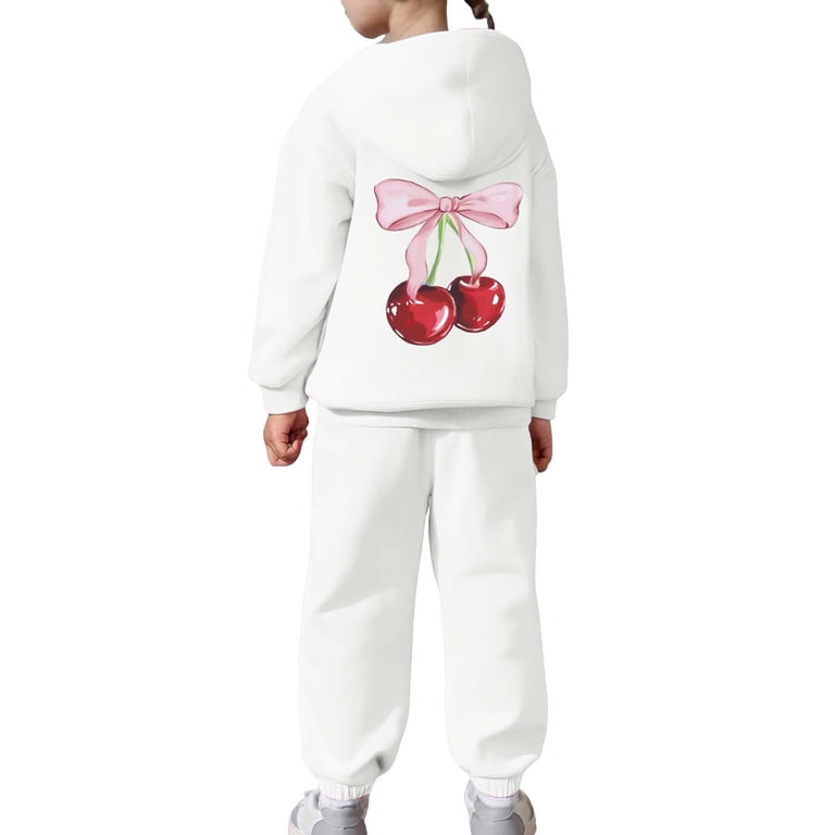 Mjjsk Kids Trainingspak Set Meisjes Lange Mouw Trui Sweatshirt Joggingbroek 2 Stuk Outfits School Sport Hoodies Joggers Sets Activewear, Rood, 7-8 Mjjsk Kids Trainingspak Set Meisjes Lange Mouw Trui Sweatshirt Joggingbroek 2 Stuk Outfits School Sport Hoodies Joggers Sets Activewear, Rood, 7-8