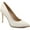 White, variant on BCBGeneration Womens Holli Leather Pointed Toe Heels Black 8 Medium (B,M)