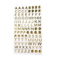 thumbnail image 1 of Pegatinas de Letras Autoadhesivas del Alfabeto Perfecl Pegatinas Letras Doradas, 1 of 8