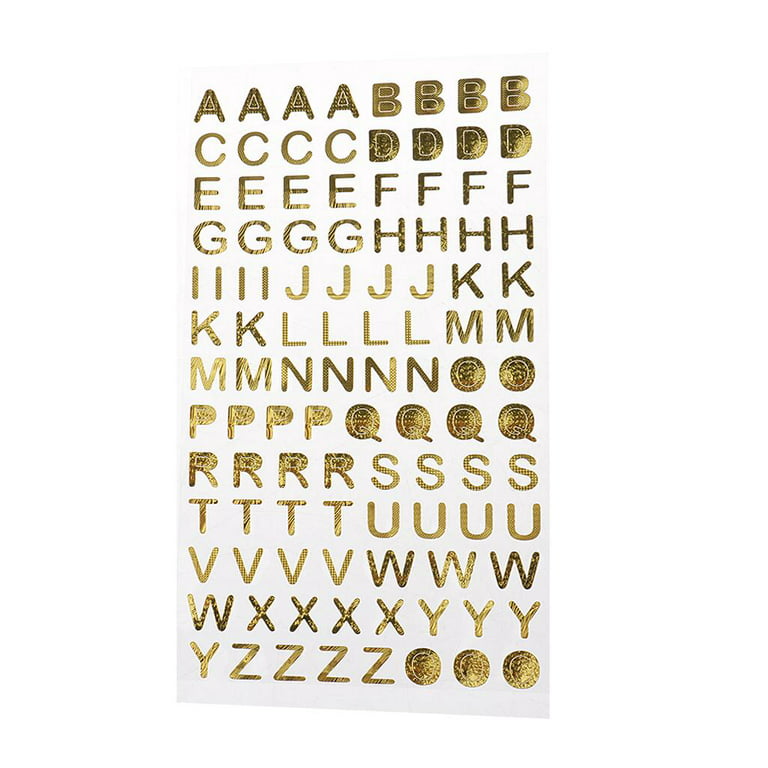 Alphabet Letters Stickers, Numbers Letters Stickers