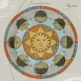 thumbnail image 2 of Schlabach, Sue 15x15 Black Ornate Wood Framed with Double Matting Museum Art Print Titled - Solar Calendar, 2 of 4