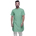 thumbnail image 1 of Atasi Kurta Imprimée pour Hommes Col Mandarin Coton Cambric Chemise Kurta Décontractée, 1 of 1