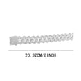 thumbnail image 3 of Collar de cadena cubana de diamantes con cifrado grueso de 14 mm de aleación, joyería hip hop, 20 cm, 3 of 7