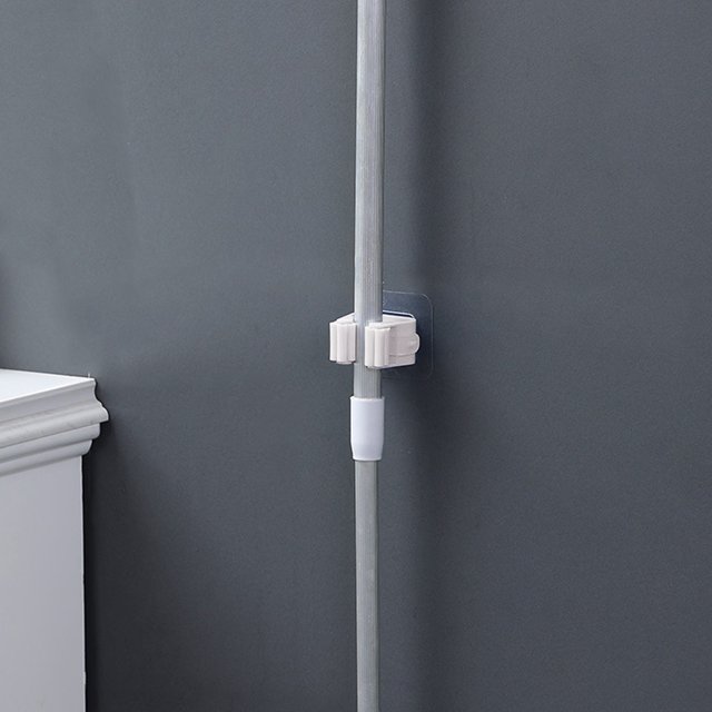 Crochets Suspendus Abs, Crochets, 1 X Pince à Vadrouille (Blanc Taille Unique)