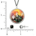 thumbnail image 5 of Disney Hocus Pocus Women's Sanderson Sisters Necklace and Stud Earrings Set, 5 of 5