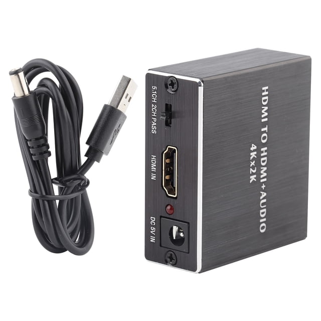 Extractor y divisor de audio HDMI 4K*2K Convertidor HDMI a HDMI+SPDIF+Salida de audio de 3,5 mm