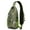Hawaiian Island, variant on Hawaiian Tropical Island Sling Bag, Lightweight Crossbody Daypack with Classic Coastal Print, Ideal for Travel, Gym, Hiking, and Daily Commutes
