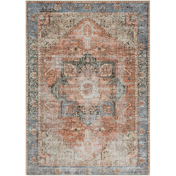 Trans Ocean Import Outdoor Rugs 8 X 10, Traditional Area Rug 8×10