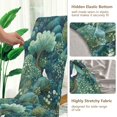 thumbnail image 5 of Yayeee 2 Pack Dining Chair Covers Stretch Parson Chairs Slipcovers Seat Protector, Green Forest Pattern, 5 of 6