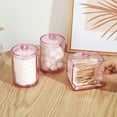 thumbnail image 4 of Qtip Holder Dispenser with Lid - 10-Ounce Bathroom Storage Box for Cotton Balls Cotton Swab Bath Salts Vanity Canisters, 4 of 9