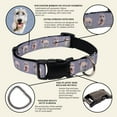 thumbnail image 4 of Country Brook Petz® Wolf Hound Everyday Ribbon Dog Collar Limited Edition, Large, 4 of 6