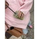 thumbnail image 4 of Suéter suelto liso para mujer, jersey tejido de manga larga con cuello redondo elegante a la moda, tops gruesos y cálidos para otoño 2023 para mujer, 4 of 5