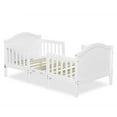 Dream On Me Portland 3 in 1 Convertible Toddler Bed, White