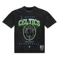 thumbnail image 2 of Unisex Mitchell & Ness Black Boston Celtics Hardwood Classics Vintage Voltage Premium Heavyweight T-Shirt, 2 of 5