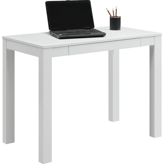 Mainstays Parsons Office Desk With Drawer Multiple Colors Com