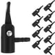 thumbnail image 1 of Adaptador de mandril de aire para neumáticos, boquilla de bomba de aire con Clip de plástico para Inflador de neumáticos de coche, accesorios de compresor de aire para rueda de bicicleta, 10 Uds., 1 of 5