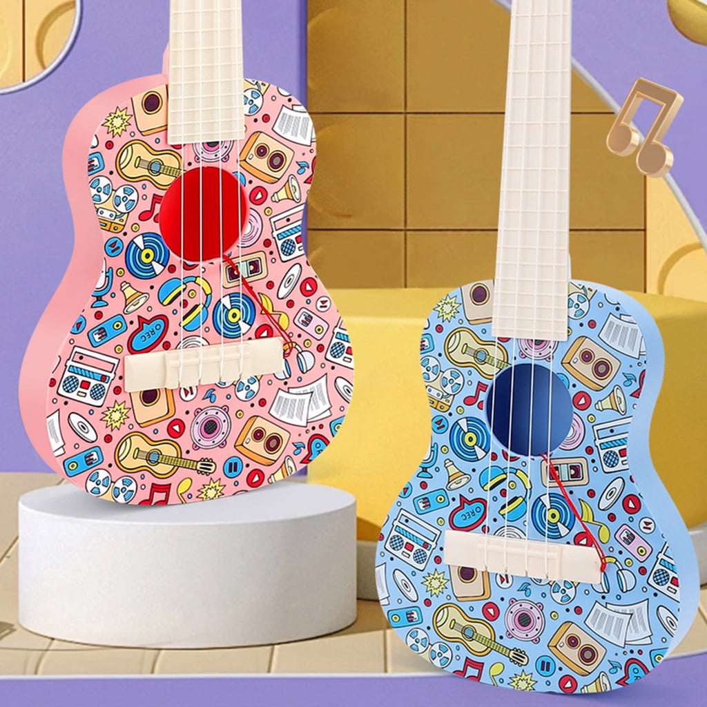 Yokua 21'' Ukulele Baby Sensory Toy Toddler Ukulele Infant Instrument Toy
