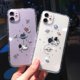 thumbnail image 4 of Fundas de teléfono con astronauta del espacio exterior para iPhone, carcasa suave y transparente a prueba de golpes para iPhone 11, 12, 15, 14 Pro, X, XR, XS Max, 7, 8 Plus, 12, 4 of 5