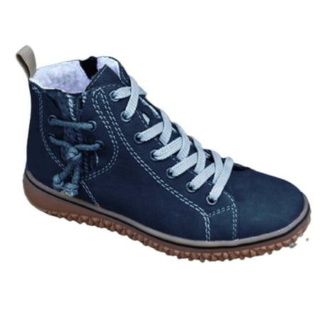 

Women s Ankle Boot With Plush Liner Comfortable For Hiking 42 Blue