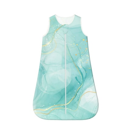 

Cauagu Blue Marble for Infant Wearable Blanket Unisex Girl Boy Swaddle Transition Sack - Newborn Essentials Sleep Clothes-X-Large