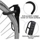 thumbnail image 2 of Soporte de Pared para Bicicleta 2PCS, Gancho para Colgar Bicicletas con Protector de Neumáticos, Ahorra Espacio en Interiores - Fácil Instalación para Garaje, Sótano o Cobertizo, 2 of 4
