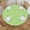 Green Shamrock Leaves, variant on muroi Watercolor Cherry with Twig Round Fitted Tablecloth with Elastic Protector Table Kitchen Dinner Waterproof Oil-Proof Table Covers Fits 40"-44", Small