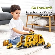 Ruvince Construction Toddler Truck Toys Kids Friction Power Vehicle Car