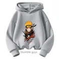 thumbnail image 3 of Sudadera con capucha de Naruto para niños, ropa informal para niños, ropa de Sonic, sudadera con capucha de dibujos animados para primavera y otoño, sudadera de Anime Sasuke, camisetas de Kakashi, 3 of 5